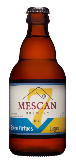 Seven Virtues Beer Bottle